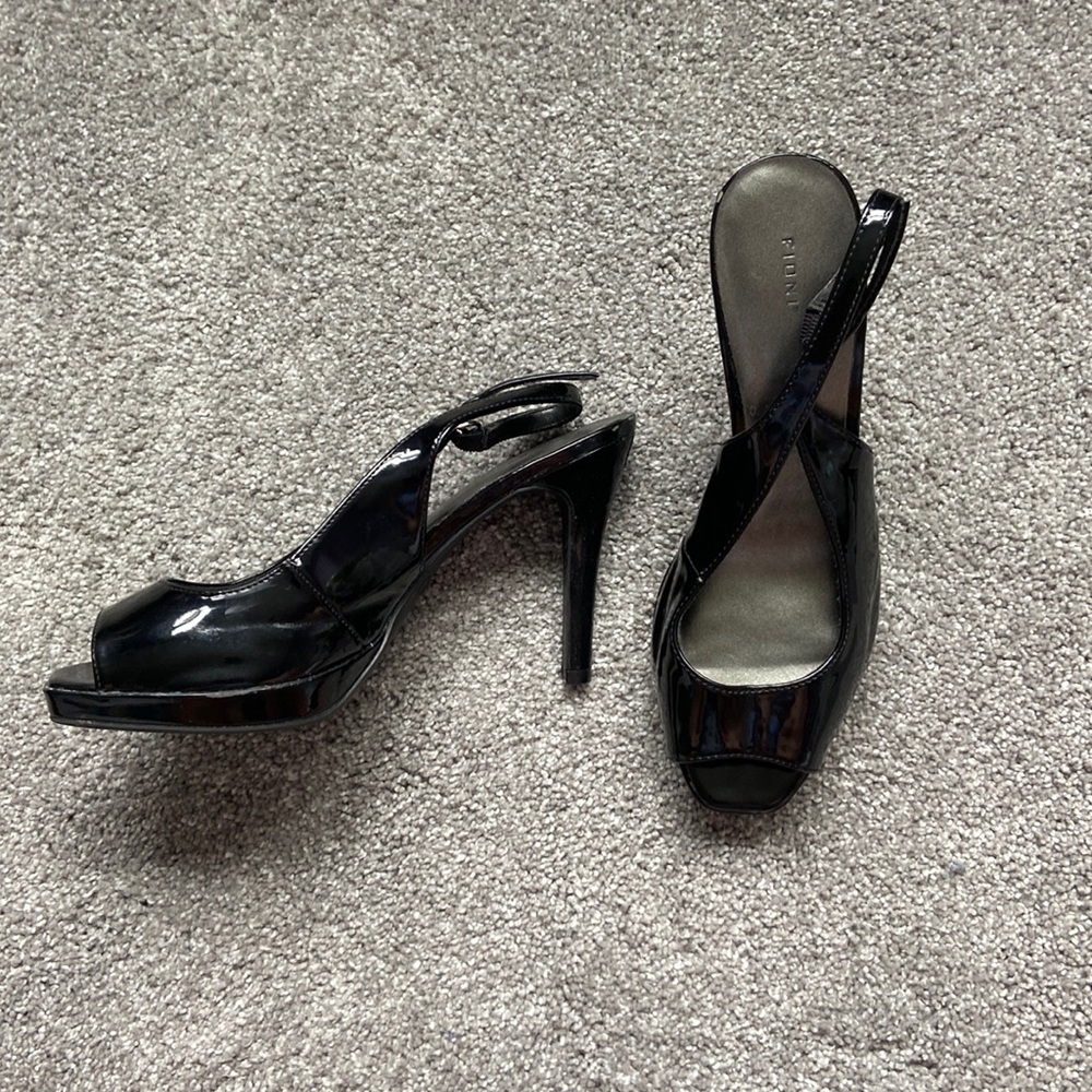 Black high heels